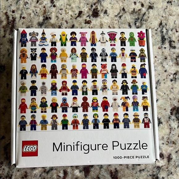 Lego Other - LEGO Minifigure Puzzle - 1000 Pieces - Colorful Characters